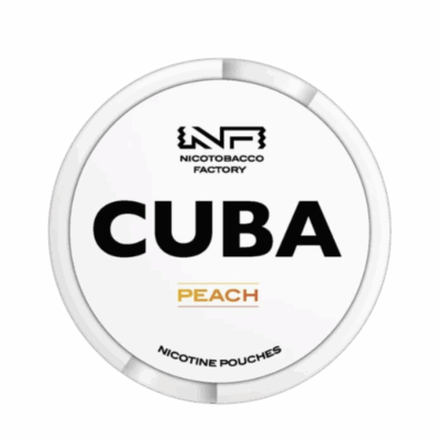 CUBA White Peach 16mg