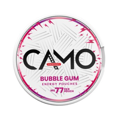 Camo Energy - Bubble Gum 77mg/Caffeine Pouch